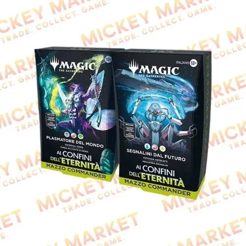 Mickey Market Magic The Gathering Ai Confini dell Eternita Commander Box 2 Deck ITA Italiano
