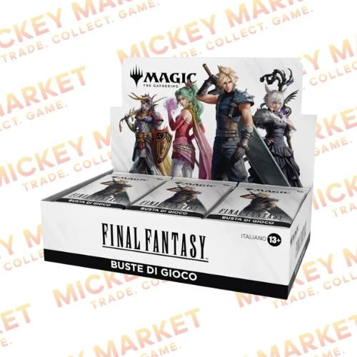 Mickey Market Magic The Gathering  Final Fantasy Booster Box ITA Italiano