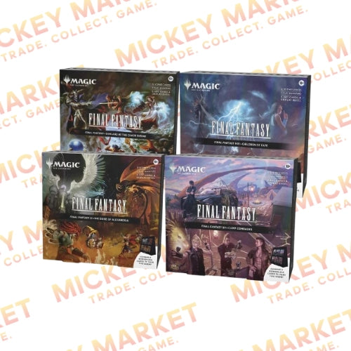 Mickey Market Magic The Gathering Final Fantasy Scene Box Display 4 Scene ENG Inglese