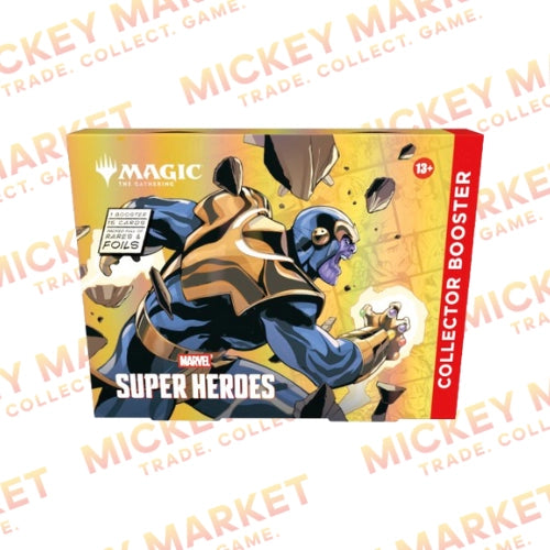 Mickey Market Magic The Gathering Marvel Super Heroes Collector Box ENG Inglese