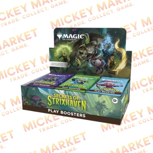 Mickey Market Magic The Gathering Secrets Of Strixhaven Play Booster Box ENG Inglese
