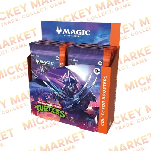 Mickey Market Magic The Gathering Teenage Mutant Ninja Turtles Collector Box ENG Inglese