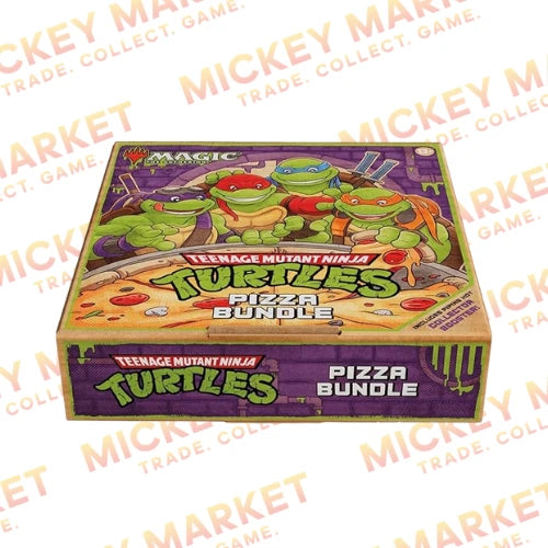 Mickey Market Magic The Gathering Teenage Mutant Ninja Turtles Gift Pizza Bundle ENG Inglese