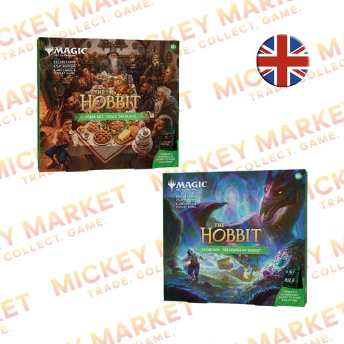 Mickey Market Magic The Gathering The Hobbit Scene Box Display Bundle 2 Scene ENG Inglese