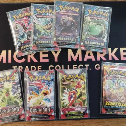 Mickey Market Mistery Box 01 Pokemon ITA Italiano F4