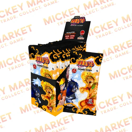 Mickey Market Naruto Mythos TCG Shinobi Shiren ENG Booster Box Inglese 1st Edition Prima Edizione
