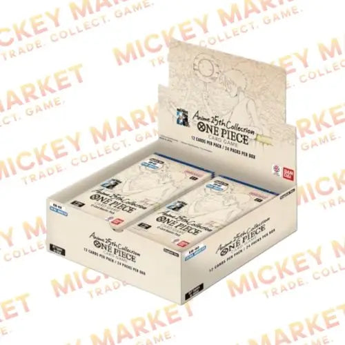 Mickey Market One Piece EB-02 Anime 25th Collection ENG Inglese Booster Box