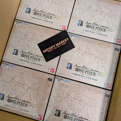Mickey Market One Piece EB-02 Anime 25th Collection ENG Inglese Booster Box