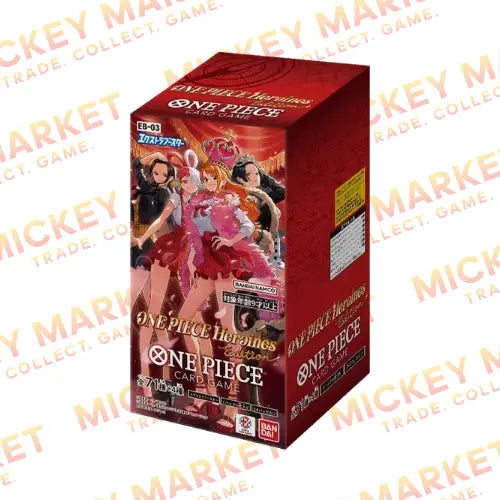 Mickey Market One Piece EB-03 Heroines Edition Extra Booster JAP Giapponese Booster Box