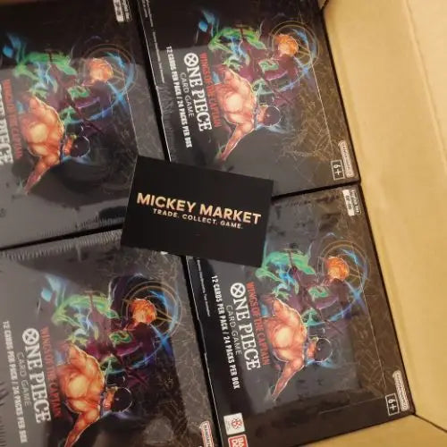Mickey Market One Piece OP-06 Wings of the Captain ENG Inglese Booster Box F2