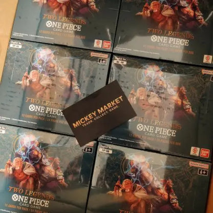 Mickey Market One Piece OP-08 Two Legends ENG Inglese Booster Box F2