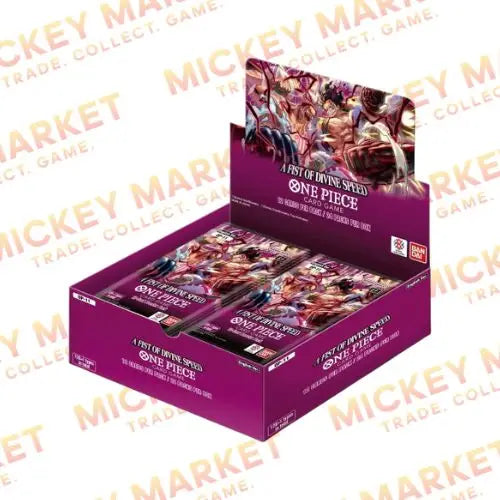 Mickey Market One Piece OP-11 A Fist Of Divine Speed ENG Inglese Booster Box