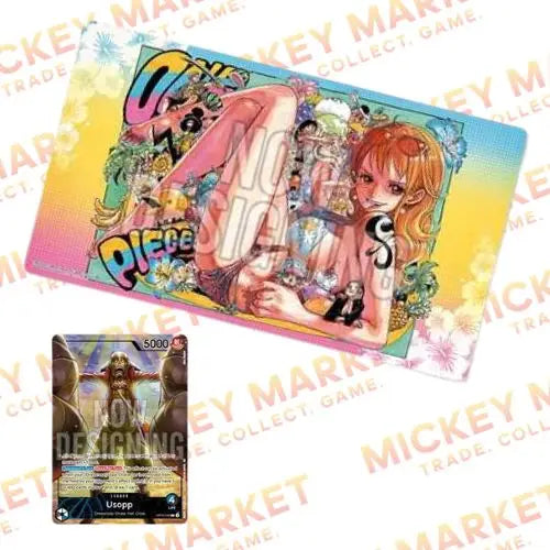 Mickey Market One Piece Official Playmat Limited Edition Vol.3 ENG Inglese
