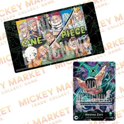 Mickey Market One Piece Official Playmat Limited Edition Vol.4 ENG Inglese
