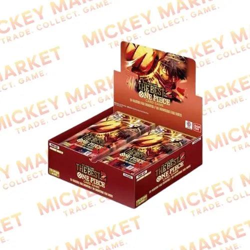 Mickey Market One Piece PRB-02 The Best Vol.2 ENG Inglese Booster Box Inglese