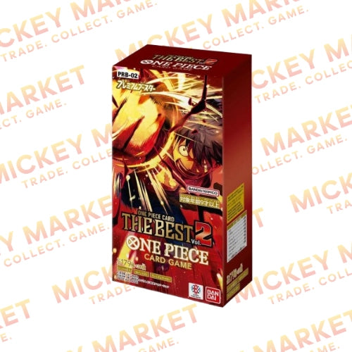 Mickey Market One Piece PRB-02 The Best Vol.2 JAP Booster Box Giapponese