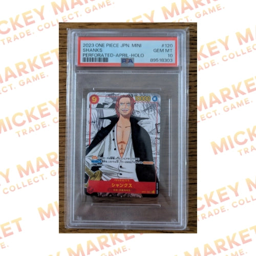 Mickey Market Pokemon Shanks Mini Manga Promo Saikyo Jump ENG PSA 10
