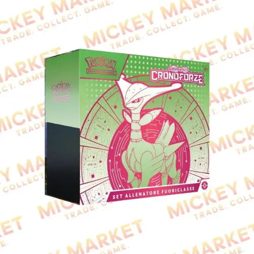 Mickey Market Set Allenatore Fuoriclasse Pokemon Cronoforze Fogliaferrea ITA Italiano