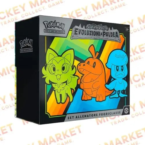 Mickey Market Set Allenatore Fuoriclasse Pokemon Evoluzioni a Paldea ITA Italiano