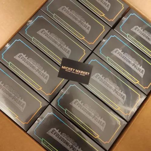 Mickey Market Set Allenatore Fuoriclasse Pokemon Evoluzioni a Paldea ITA Italiano F2