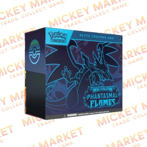 Mickey Market Set Allenatore Fuoriclasse Pokemon Fiamme Spettrali ENG Inglese