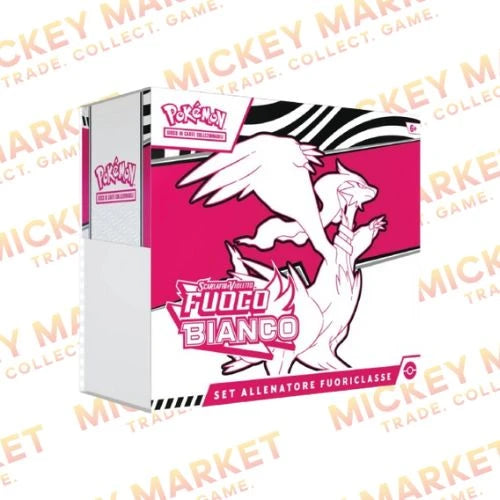 Mickey Market Set Allenatore Fuoriclasse Pokemon Fuoco Bianco ITA Italiano