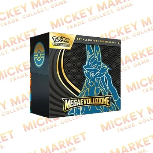 Mickey Market Set Allenatore Fuoriclasse Pokemon Megaevoluzione Lucario ITA Italiano
