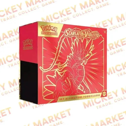 Mickey Market Set Allenatore Fuoriclasse Pokemon Scarlatto e Violetto Koraidon ITA Italiano