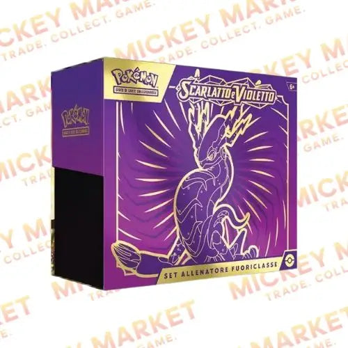 Mickey Market Set Allenatore Fuoriclasse Pokemon Scarlatto e Violetto Miraidon ITA Italiano