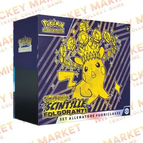 Mickey Market Set Allenatore Fuoriclasse Pokemon Scintille Folgoranti ITA Italiano