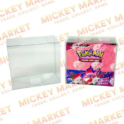 Mickey Market Teca in Plastica per Booster Box 36 Bustine Pokemon ENG ITA Inglese Italiano