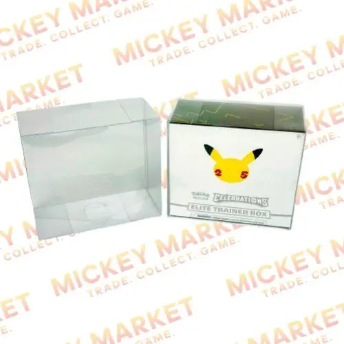 Mickey Market Teca in Plastica per Set Allenatore Fuoriclasse Pokemon ENG ITA Italiano Inglese